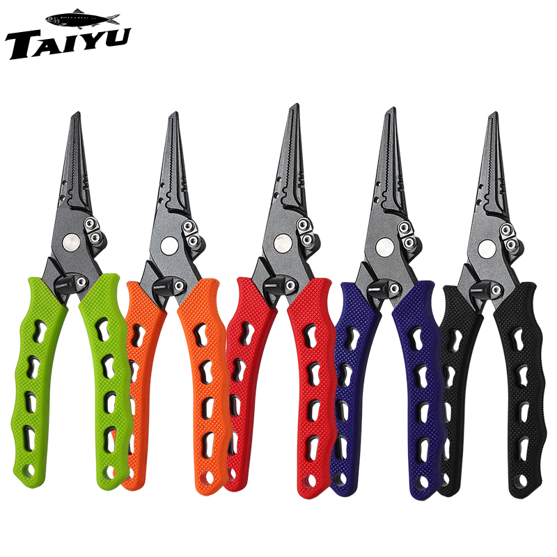 Fishing Equipment On Sale - คีมตกปลา TAIYU 5 สี ทำจากสแตนเลส ใช้ตัดสาย