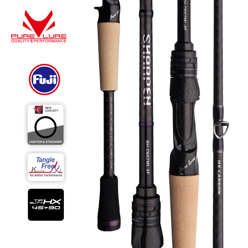 Fishing Equipment Brands - PURELURE SHARPEN Soft Lure ยาวปั่นและหล่อ XF/MF