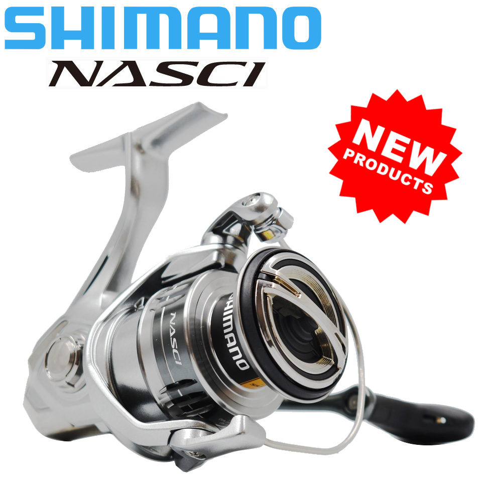 Fishing Equipment Brands - Shimano nasci 21ใหม่รอกสปินนิ่ง5 + 1BB รอกขนาดใหญ่ความจุสูงสุด11กก.