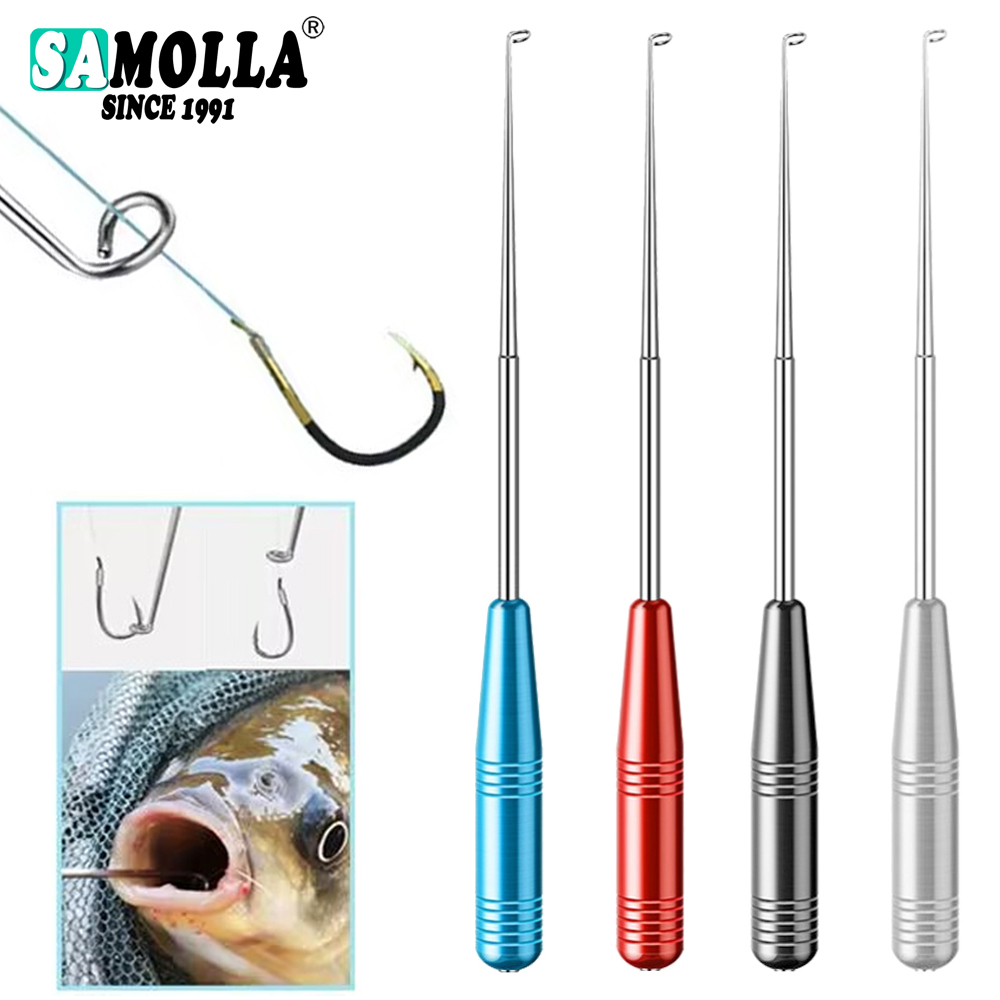 Fishing Equipment Amazon - เครื่องถอดเบ็ดตกปลาแบบกันสนิมเครื่องมือสำหรับตกปลาในฤดูหนาวเพื่อความปลอดภัยในการตกปลาอุปกรณ์ถอดตะขอตกปลาได้อย่างรวดเร็ว