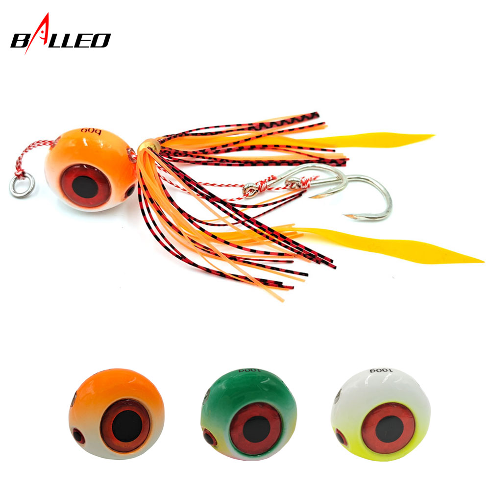 Jig Head Lure - 60g/80g/100g/โลหะ Tenya Madai Kabura Jig deep