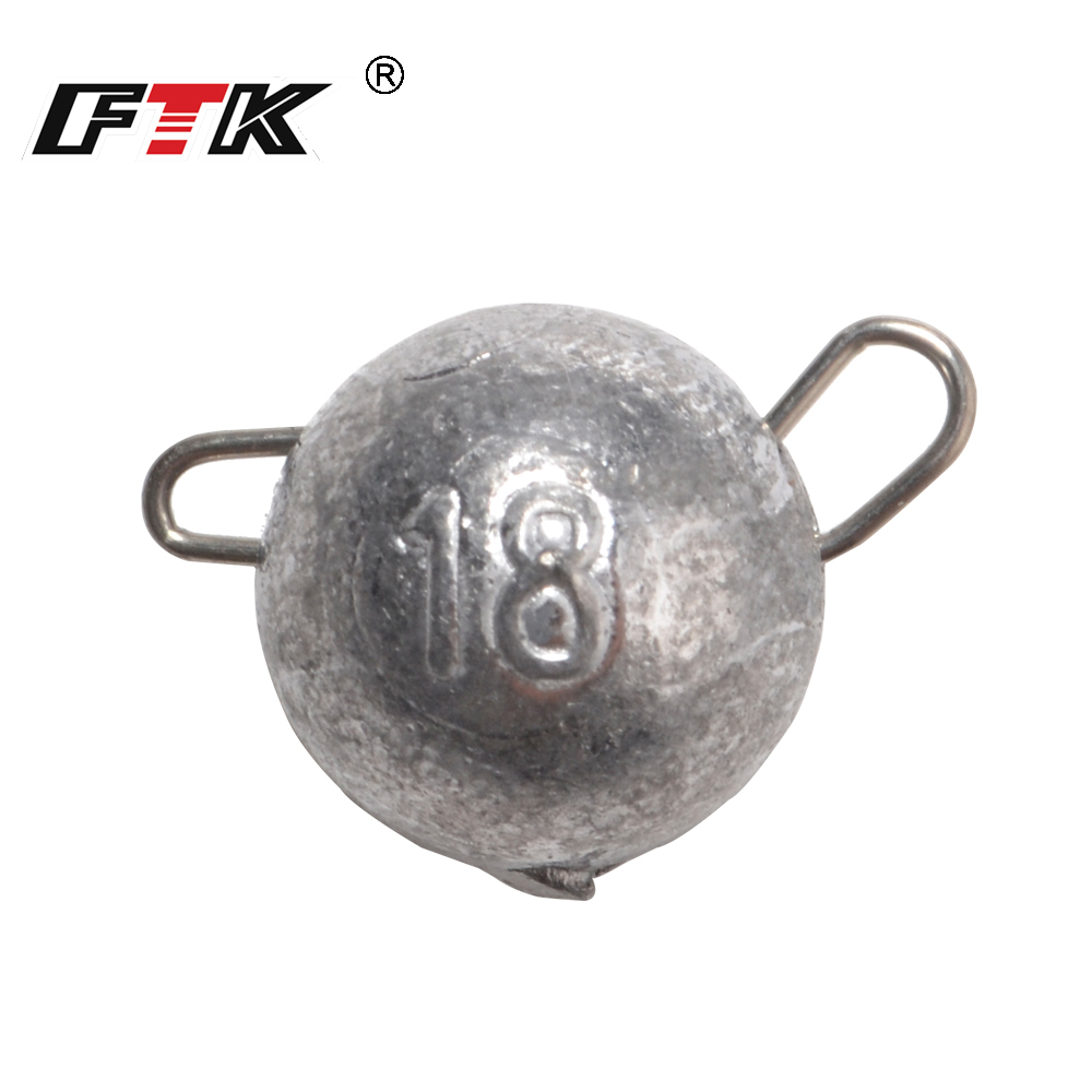 Jig Head Lure - FTK 5pcs Supercontinent Sinker ตกปลา JIG