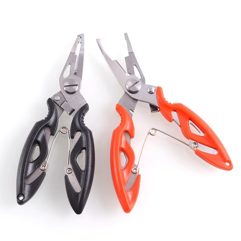 Fishing Equipment Amazon - คีมตกปลาอเนกประสงค์ กรรไกร อุปกรณ์ตกปลา ตัดสายเบ็ด ตัดเหยื่อ ถอดตะขอ