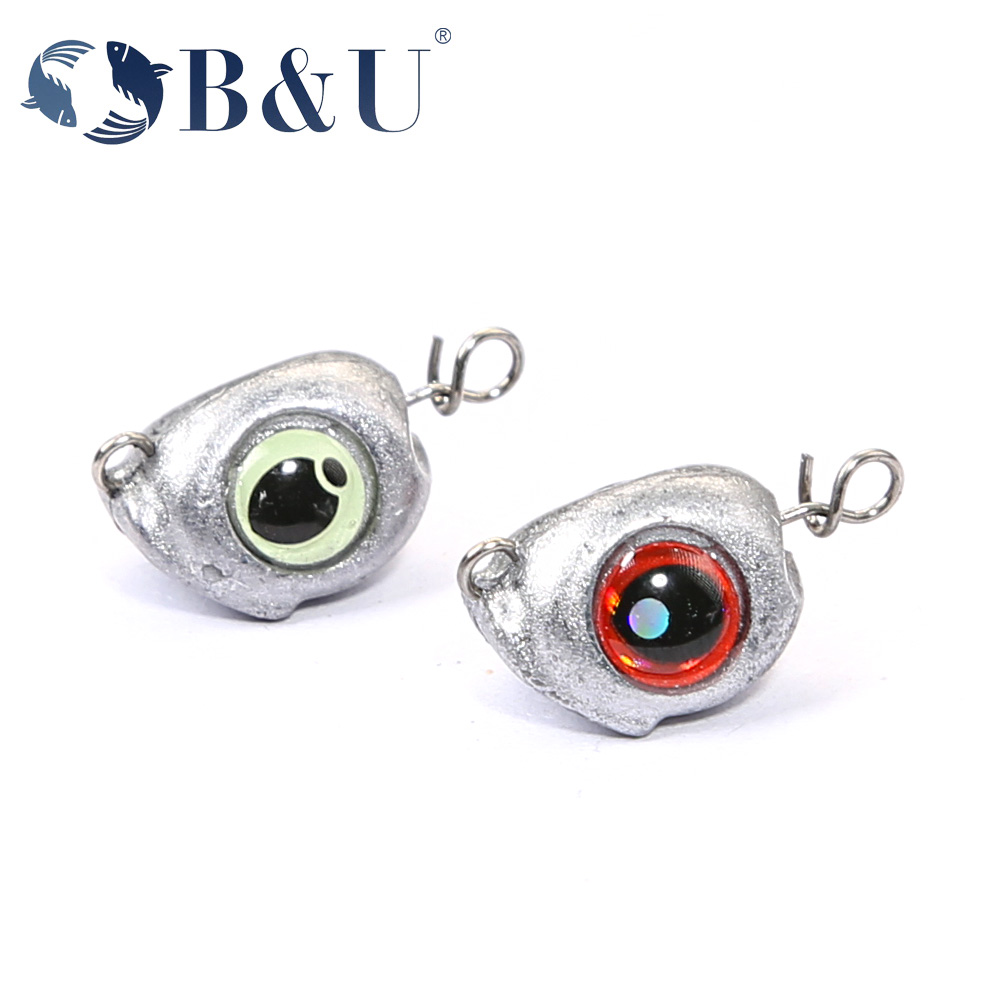 Jig Head Lure - หัวจิ๊ก B&U Swing Jig Head Cheburashka