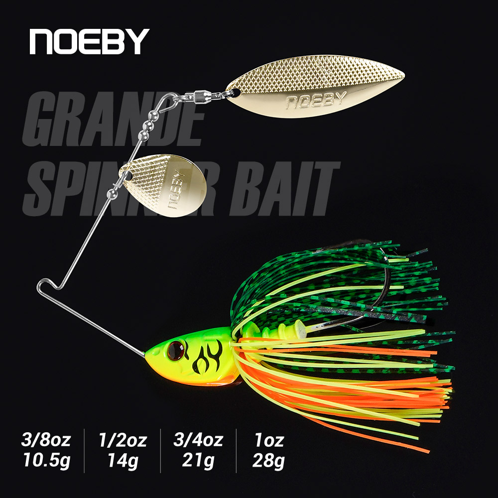 Noeby Spinnerbait 10.5G 14G 21 - Jig Head Lure บทวิจารณ์และราคา