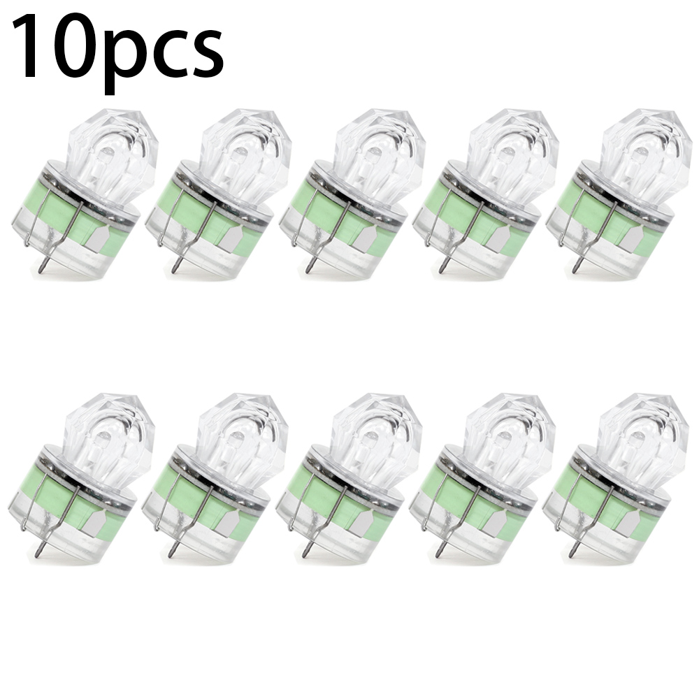 ไฟล่อปลาใต้ทะเลลึก LED 10 ชิ้น - Fishing Equipment In English บทวิจารณ์และราคา