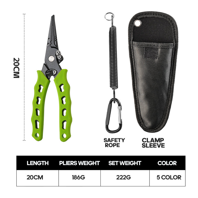 คีมตกปลา TAIYU 5 สี ทำจากสแตนเ - Fishing Equipment On Sale บทวิจารณ์และราคา