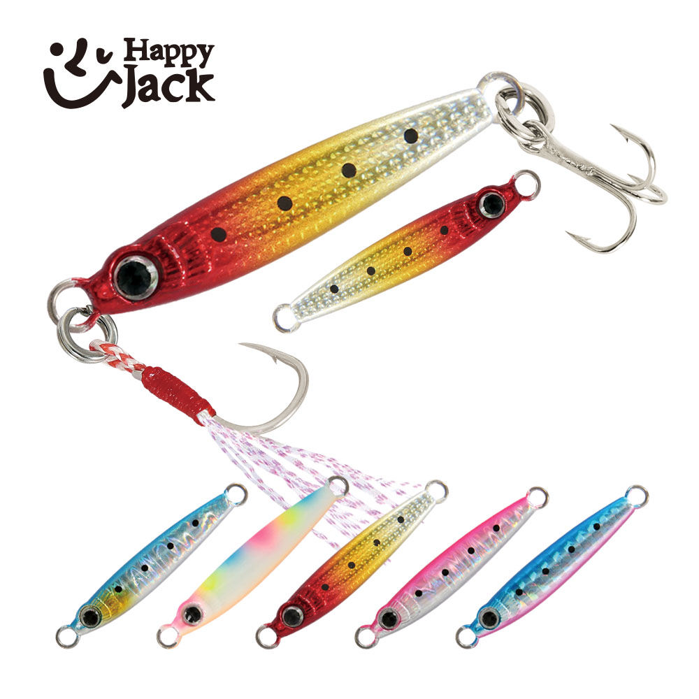 เหยื่อตกปลา HappyJack New Micr - Jig Head Lure บทวิจารณ์และราคา