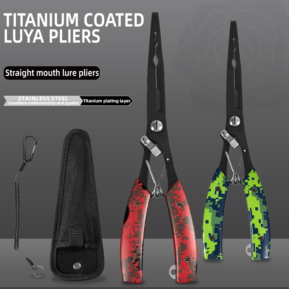 คีมตกปลาอเนกประสงค์ทำจากสแตนเล - Fishing Equipment Amazon บทวิจารณ์และราคา