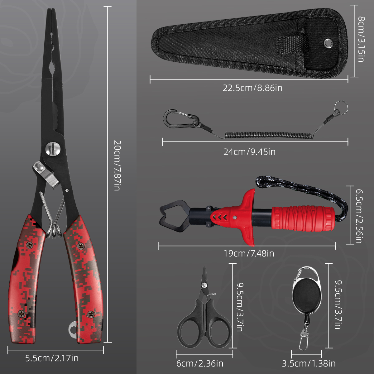 คีมตกปลาอเนกประสงค์ทำจากสแตนเล - Fishing Equipment Amazon บทวิจารณ์และราคา