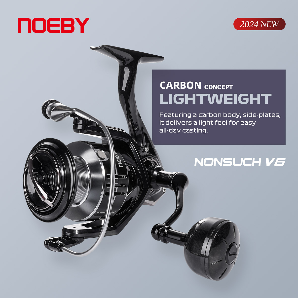 Noeby Carbon Spinning Fishing  - Fishing Equipment Brands บทวิจารณ์และราคา