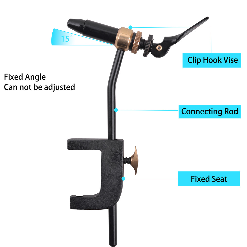 ROTARY Fly Tying Vise เครื่องม - Fishing Equipment Fly บทวิจารณ์และราคา