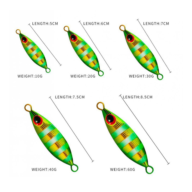 โลหะ Jig Lure Hard ประดิษฐ์ Bi - Jig Head Lure บทวิจารณ์และราคา