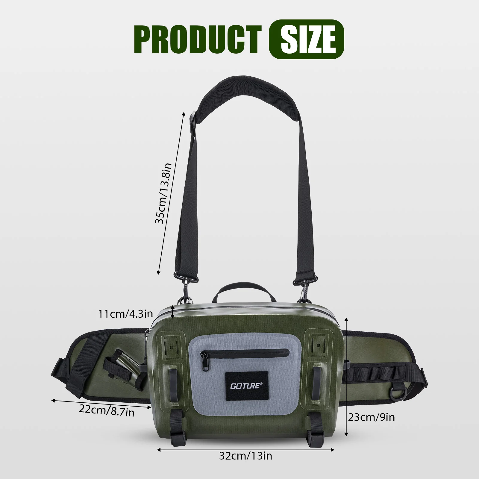 กระเป๋าเป้ตกปลา Gtoure กันน้ำ  - Fishing Equipment Fly บทวิจารณ์และราคา