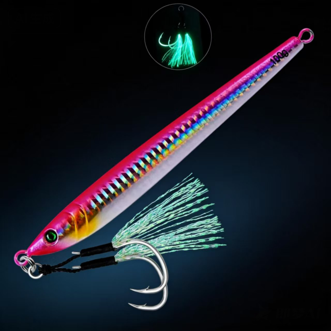 โลหะหล่อ Jig Fishing Lure 5PC  - Jig Head Lure บทวิจารณ์และราคา