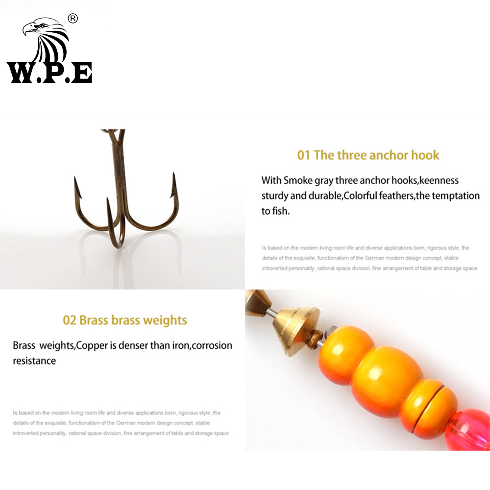 W.P.E เหยื่อล่อ Spinner ใหม่เอ - Fishing Equipment Brands บทวิจารณ์และราคา