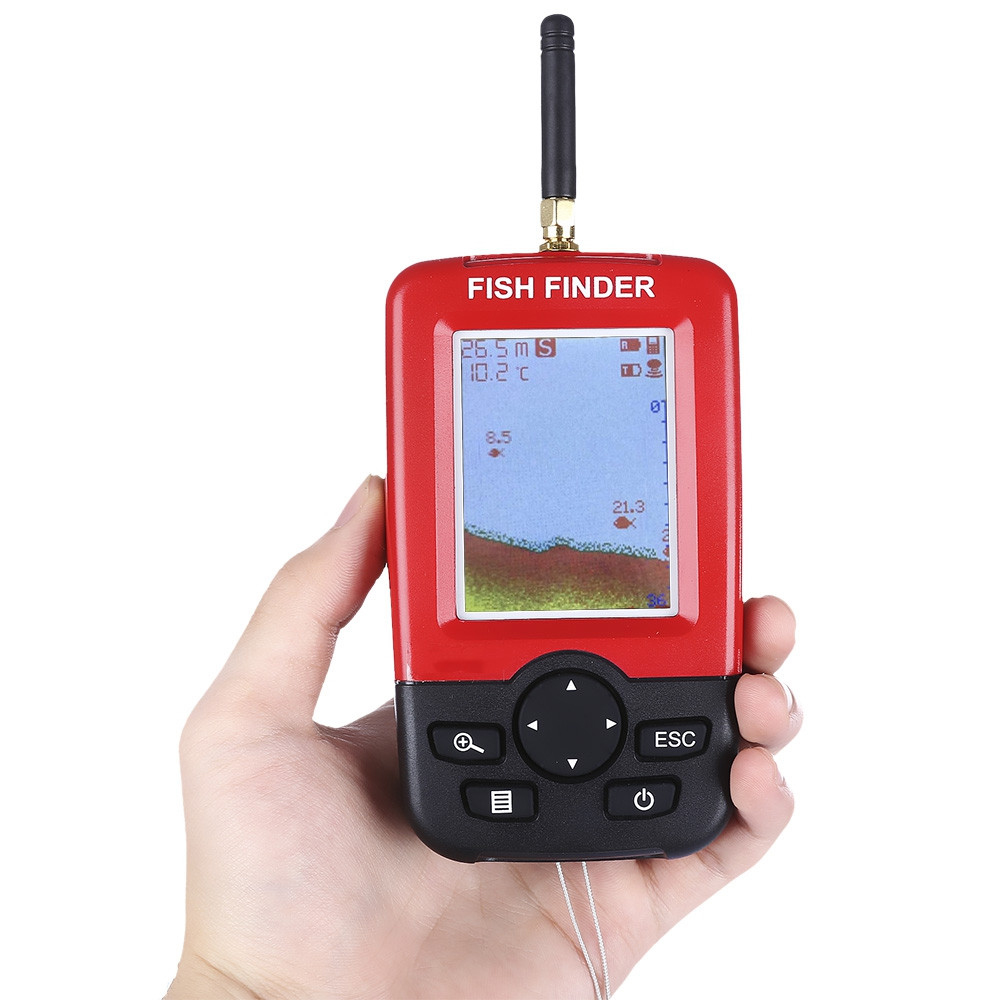 100M แบบพกพา SONAR Fish Finder - Fishing Equipment In English บทวิจารณ์และราคา