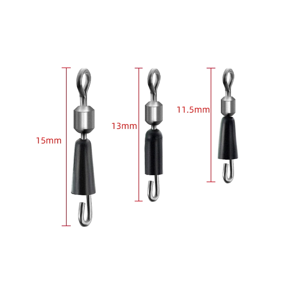 Hirisi 40 ชิ้นตกปลาหมุน Snap เ - Fishing Equipment On Sale บทวิจารณ์และราคา