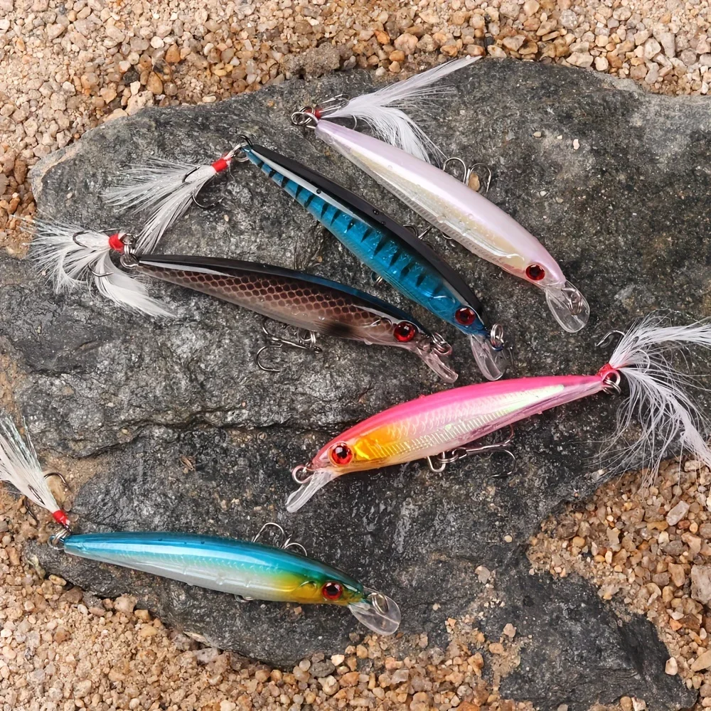 5ชิ้น/กล่อง3D เลเซอร์ Bionic E - Fishing Equipment Tackle บทวิจารณ์และราคา