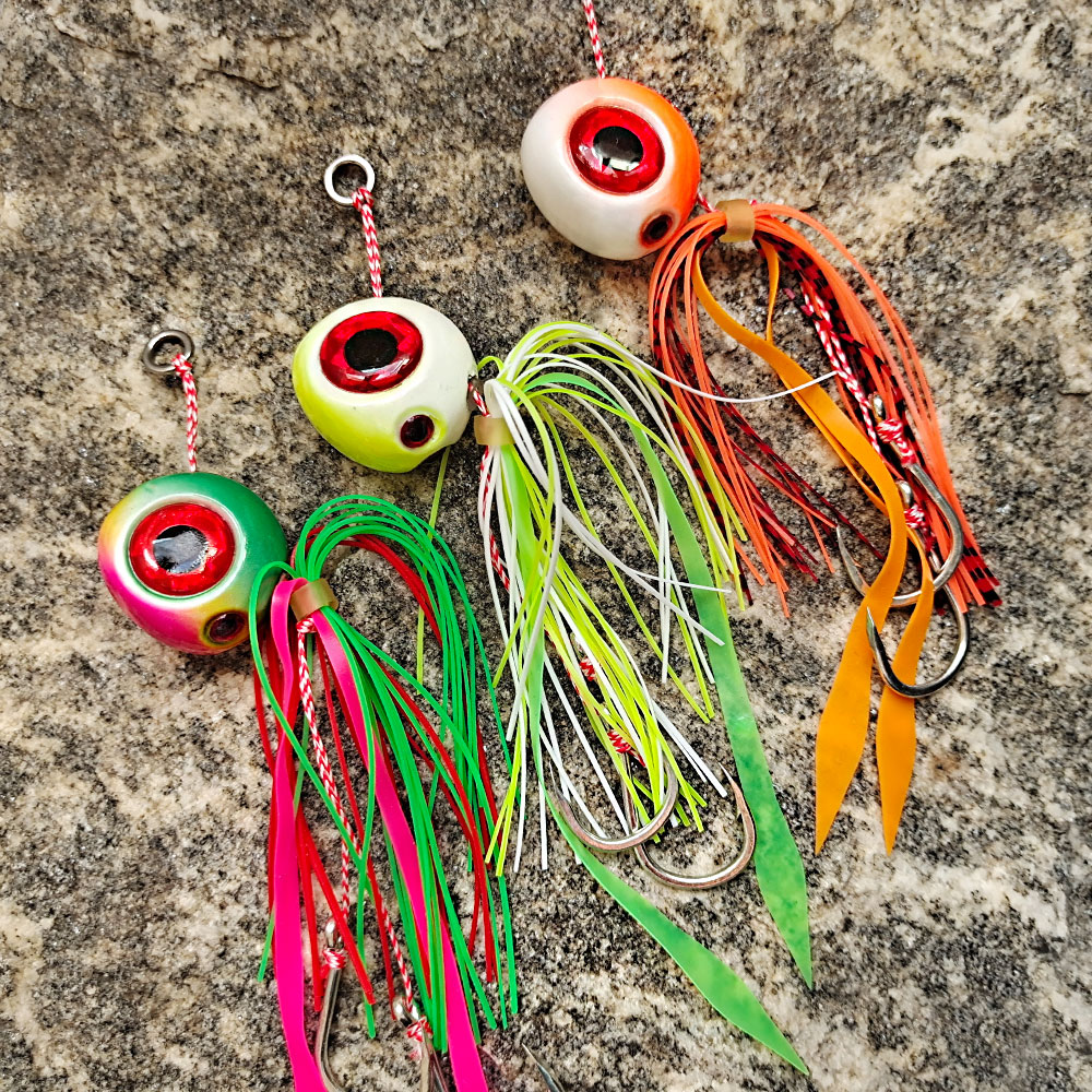 60g/80g/100g/โลหะ Tenya Madai  - Jig Head Lure บทวิจารณ์และราคา