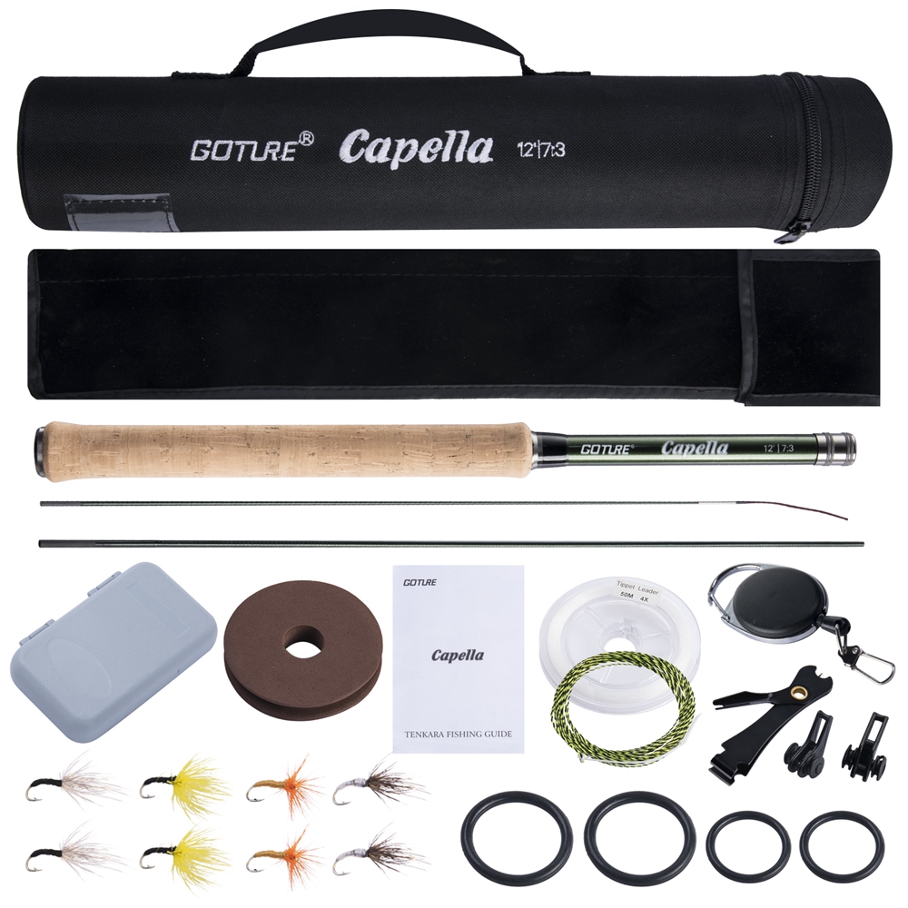 Goture Tenkara Fly Fishing Rod - Fishing Equipment Fly บทวิจารณ์และราคา