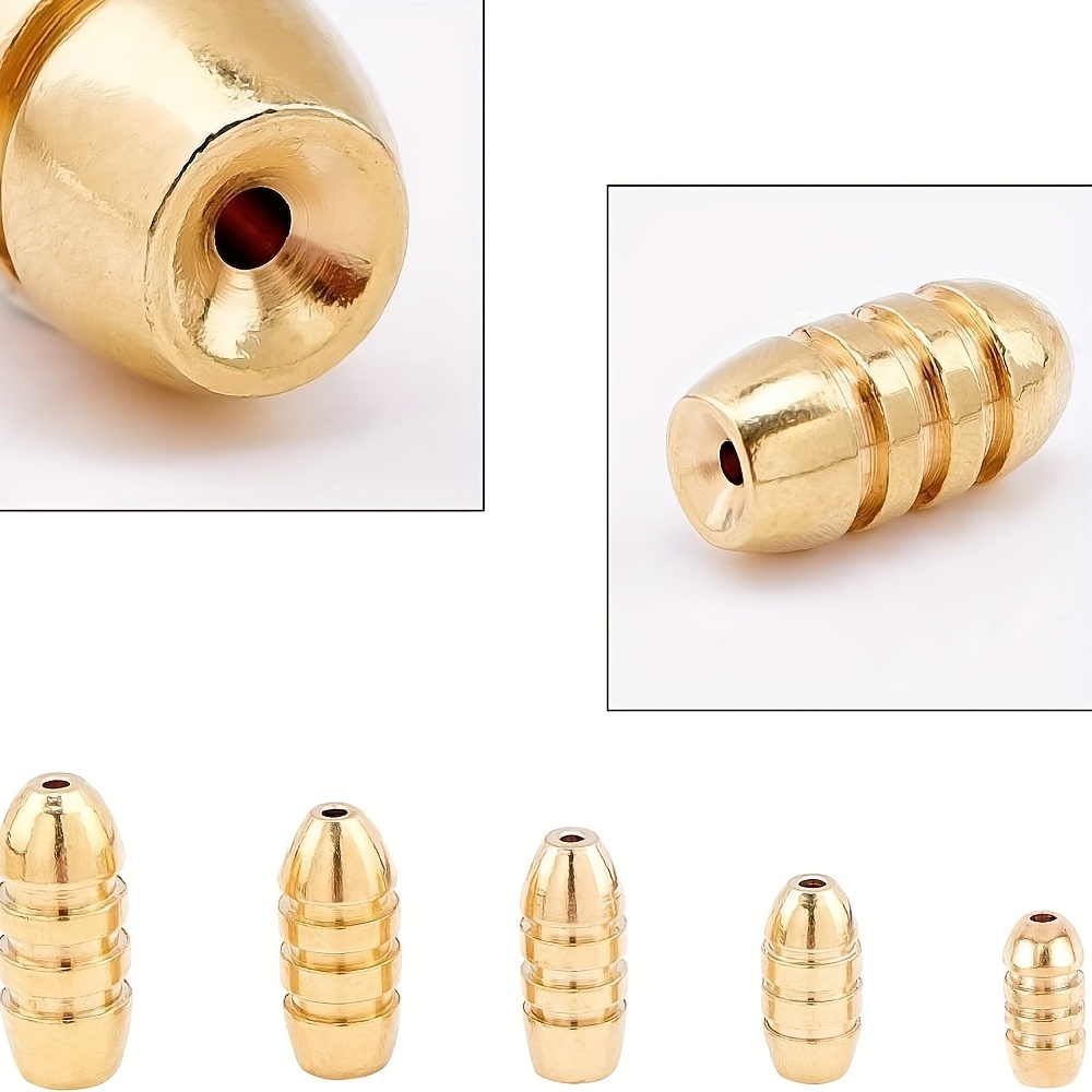 ตุ้มถ่วงตกปลาทองเหลือง 20 ชิ้น - Fishing Equipment Fly บทวิจารณ์และราคา
