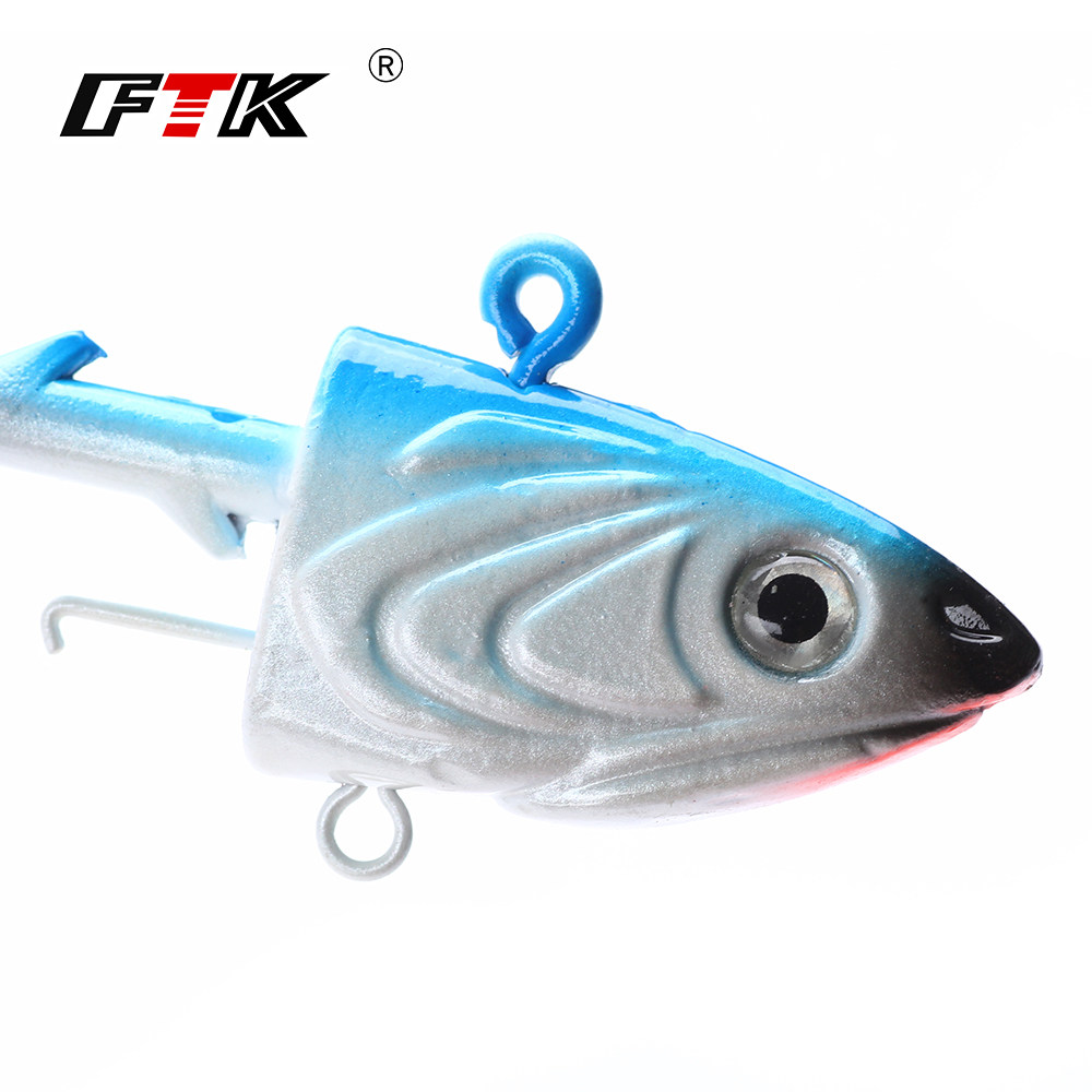 FTK 2PCS Jig Head ตะขอตกปลา 40 - Jig Head Lure บทวิจารณ์และราคา