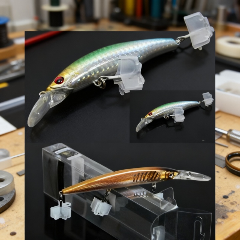ตัวป้องกันตะขอเกี่ยวแบบเปิด 19 - Fishing Equipment Tackle บทวิจารณ์และราคา
