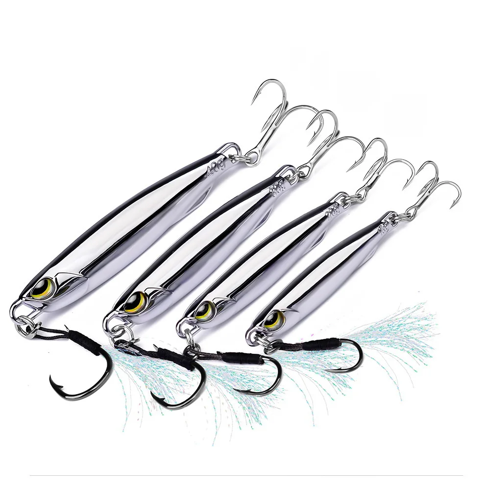 โลหะ Jig เหยื่อ 15g 20g 30g 40 - Jig Head Lure บทวิจารณ์และราคา