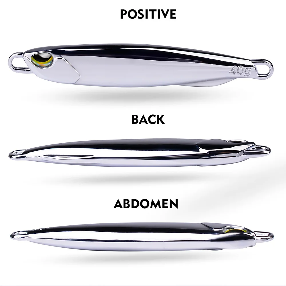 โลหะ Jig เหยื่อ 15g 20g 30g 40 - Jig Head Lure บทวิจารณ์และราคา