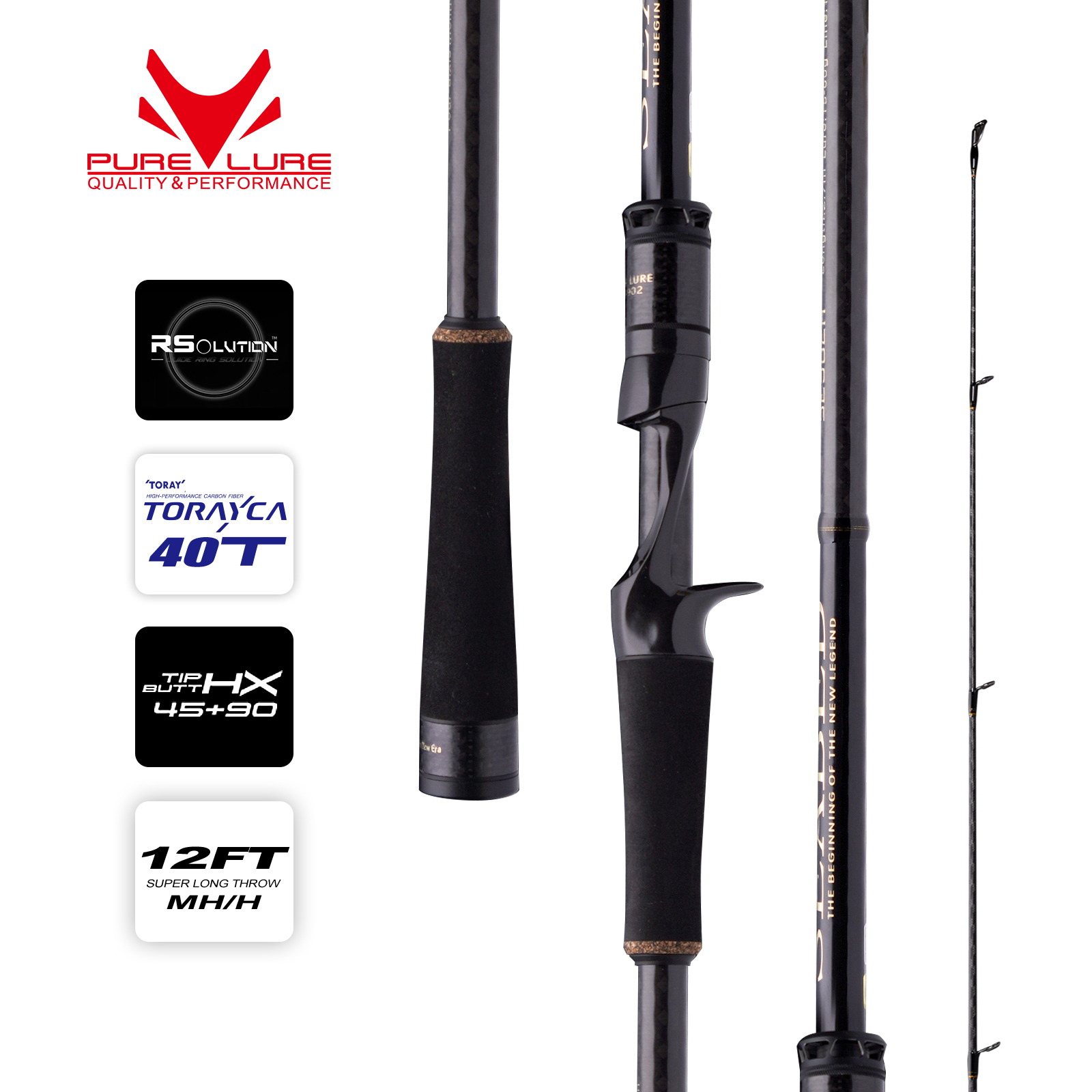 คันเบ็ดตกปลาทะเล PURELURE SEAB - Fishing Equipment Brands บทวิจารณ์และราคา