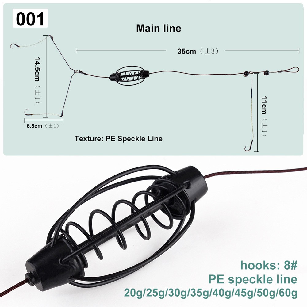 1PCS ปลาคาร์พตกปลา Feeder ปลาค - Fishing Equipment Tackle บทวิจารณ์และราคา